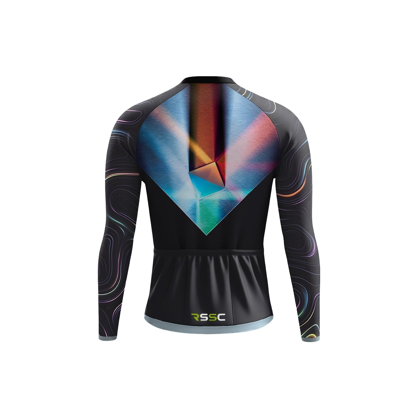 Bike And Smile Langarm-Fahrradset für Herren