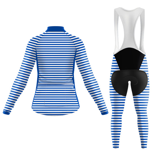 Breton Stripe Women's Long Sleeve Cycling Kit