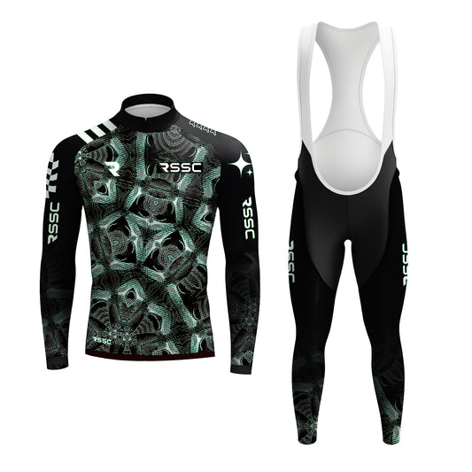 Tribal Mandala Men's Long Sleeve Cycling Kit