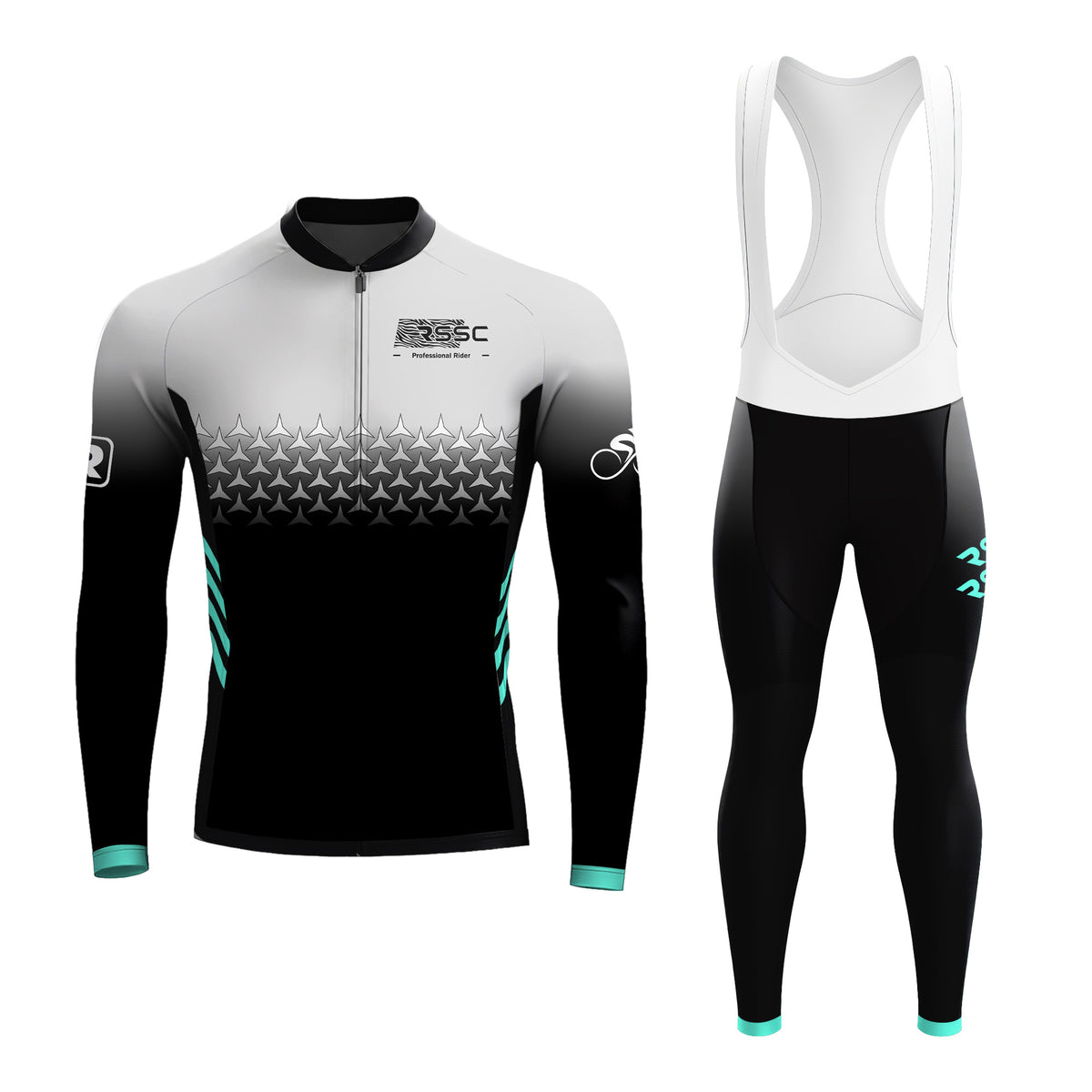 Bone Grab Langarm-Radtrikot für Herren
