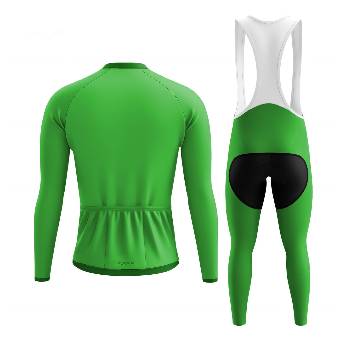 Green Signal Men's Long Sleeve Cycling Kit