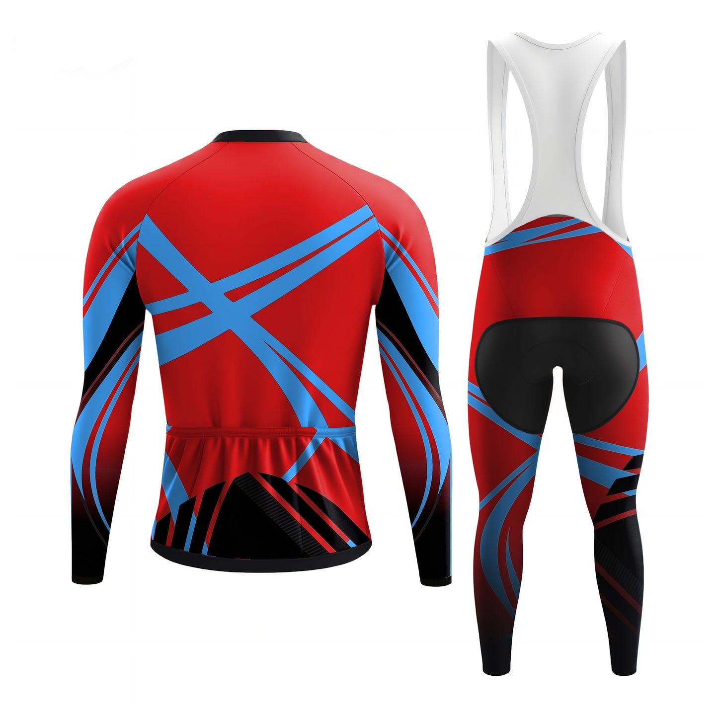 Infrared Drift Men's Long Sleeve Cycling Kit