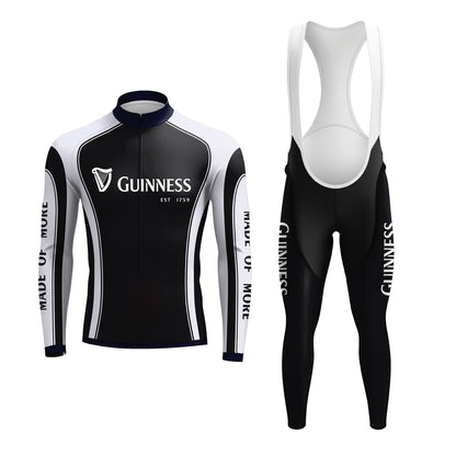 Guinness Retro Men's Long Sleeve Cycling Kit
