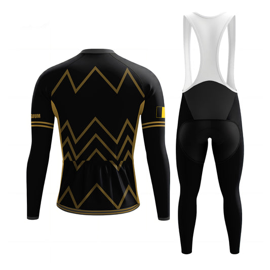 Belgium Men's Long Sleeve Cycling Kit