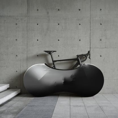 Ghost Black Bicycle Wheels Cover