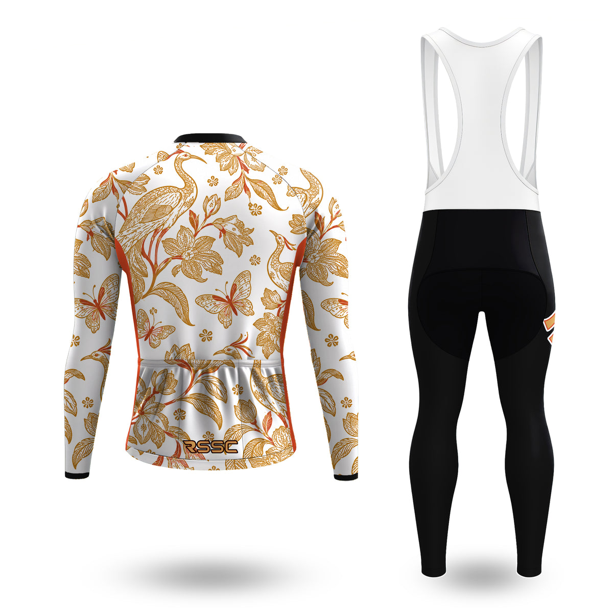 Golden Birds Men's Long Sleeve Cycling Kit