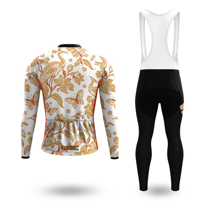 Golden Birds Men's Long Sleeve Cycling Kit