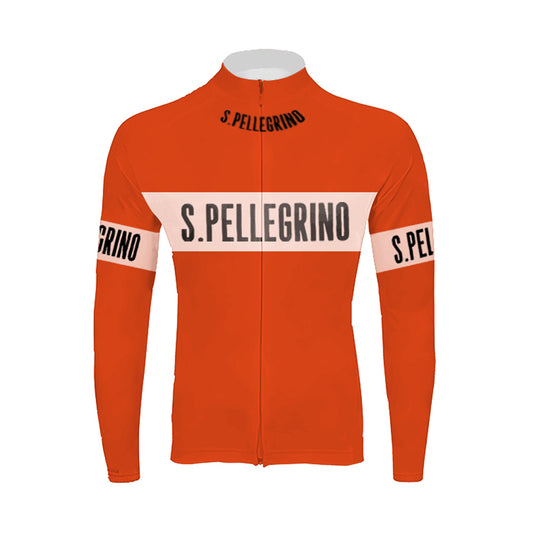 San Pellegrino Retro Men's Long Sleeve Cycling Kit (Clearance Sale)