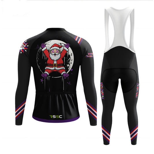 Bike And Smile Langarm-Fahrradset für Herren