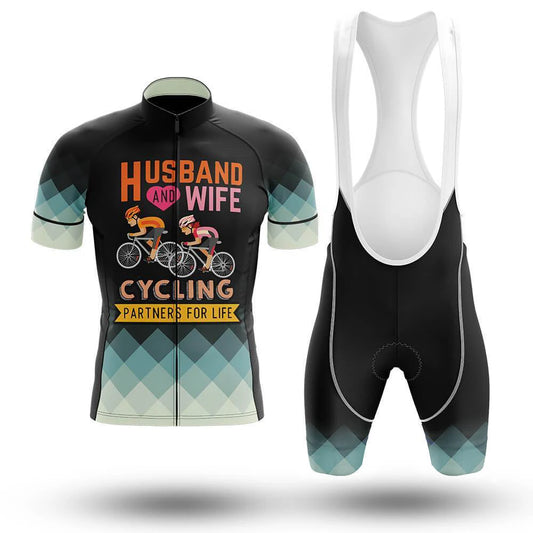 Husband And Wife Cycling Men's Short Sleeve Cycling Kit | Rsscsports