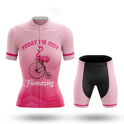 Flamazing Women's Short Sleeve Cycling Kit