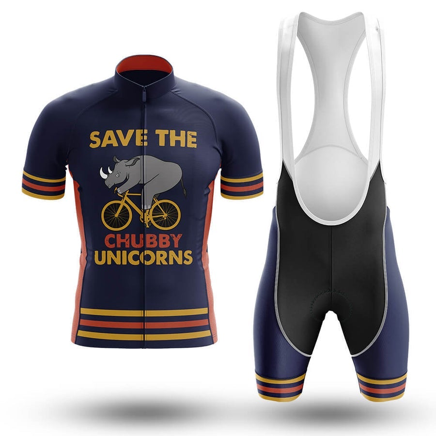 Save The Chubby Unicorns Men's Short Sleeve Cycling Kit | Rsscsports