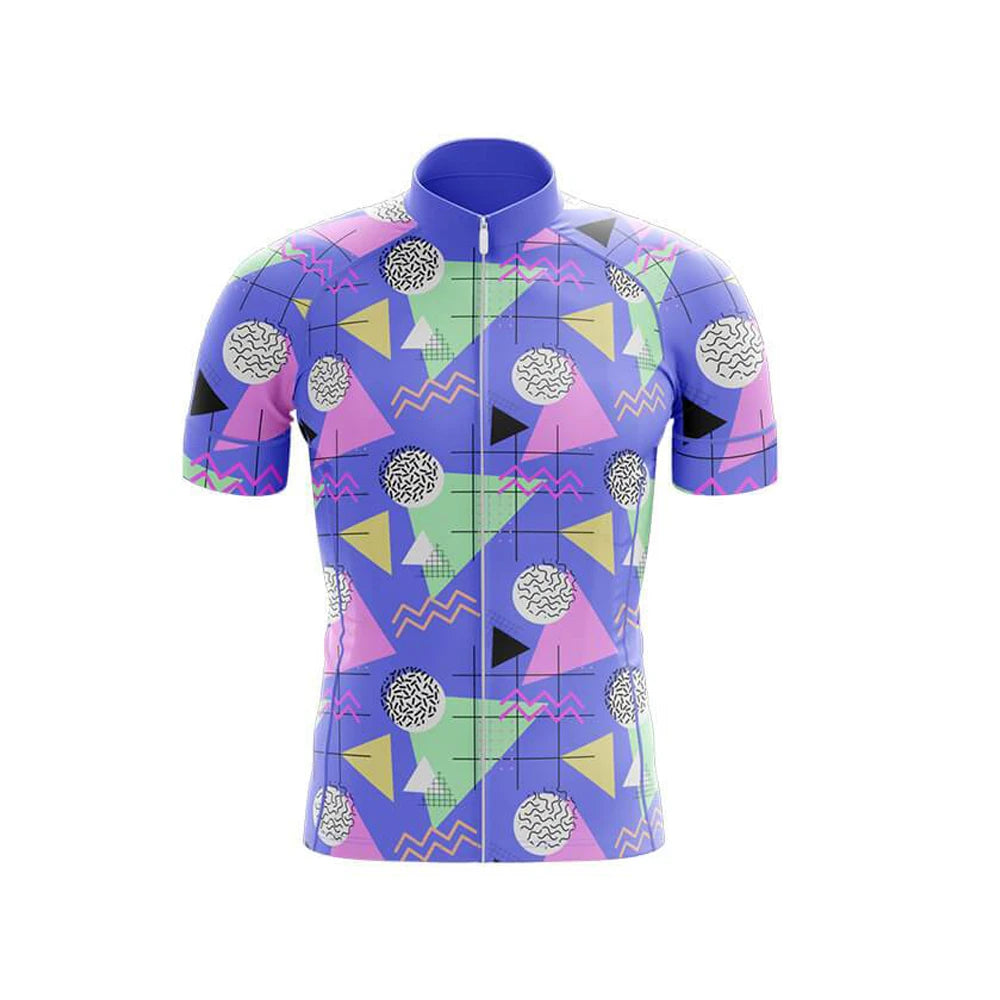 90s Memphis Club Men's Short Sleeve Cycling Kit | Rsscsports