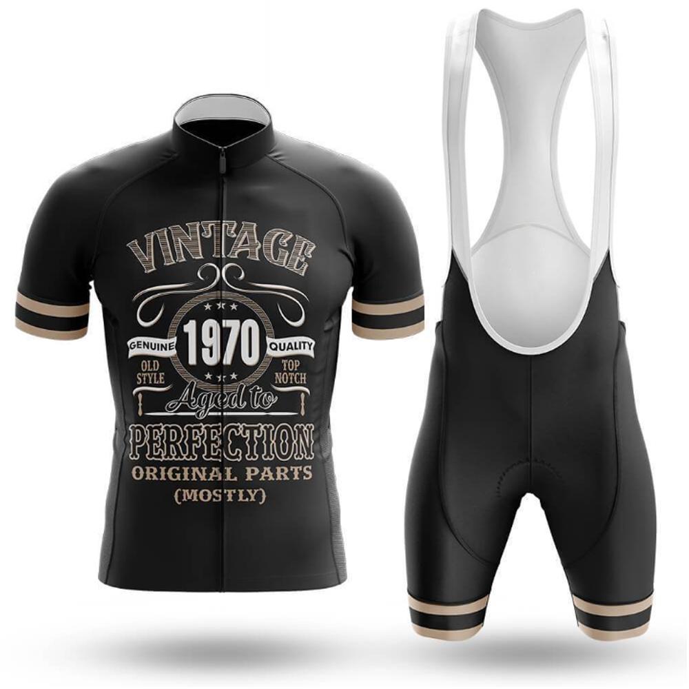 Vintage 1970 Men's Short Sleeve Cycling Kit | Rsscsports