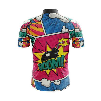 Boom Comic Men's Short Sleeve Cycling Kit | Rsscsports