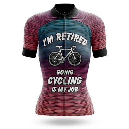 Cycling Is My Job V3 Women's Short Sleeve Cycling Kit | Rsscsports