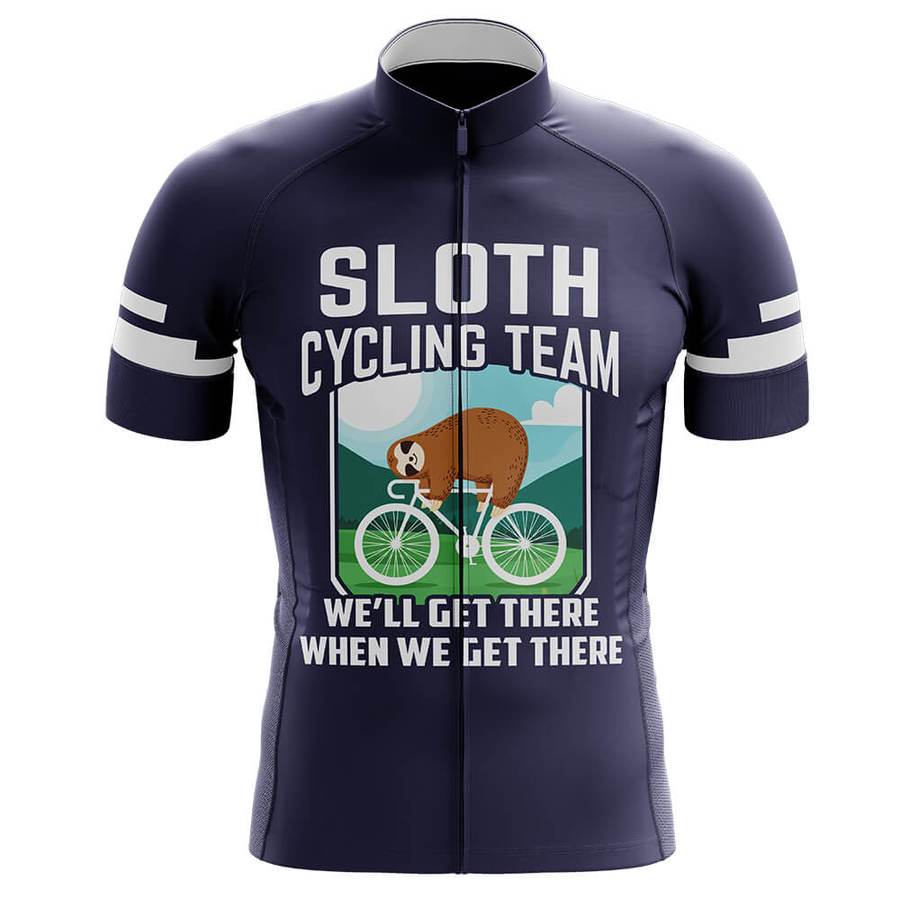 Sloth Cycling Team Men's Short Sleeve Cycling Kit | Rsscsports