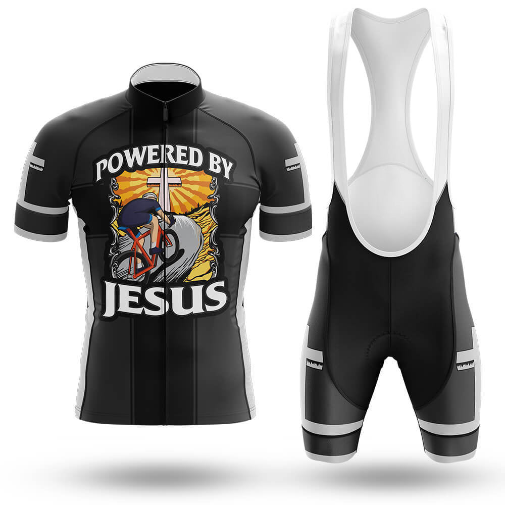 Powered By Jesus Men's Short Sleeve Cycling Kit | Rsscsports