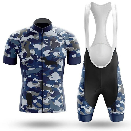 Camo Dachshund Men's Short Sleeve Cycling Kit | Rsscsports