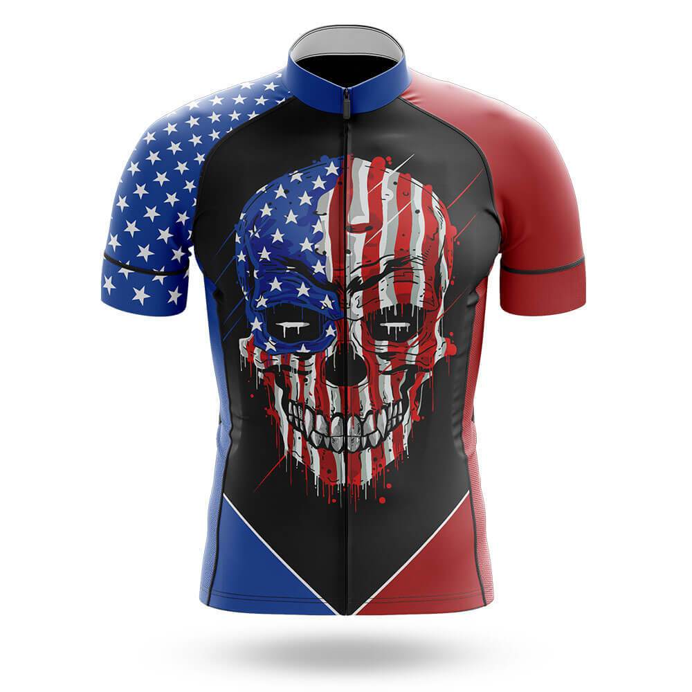 USA Skull Men's Short Sleeve Cycling Kit | Rsscsports