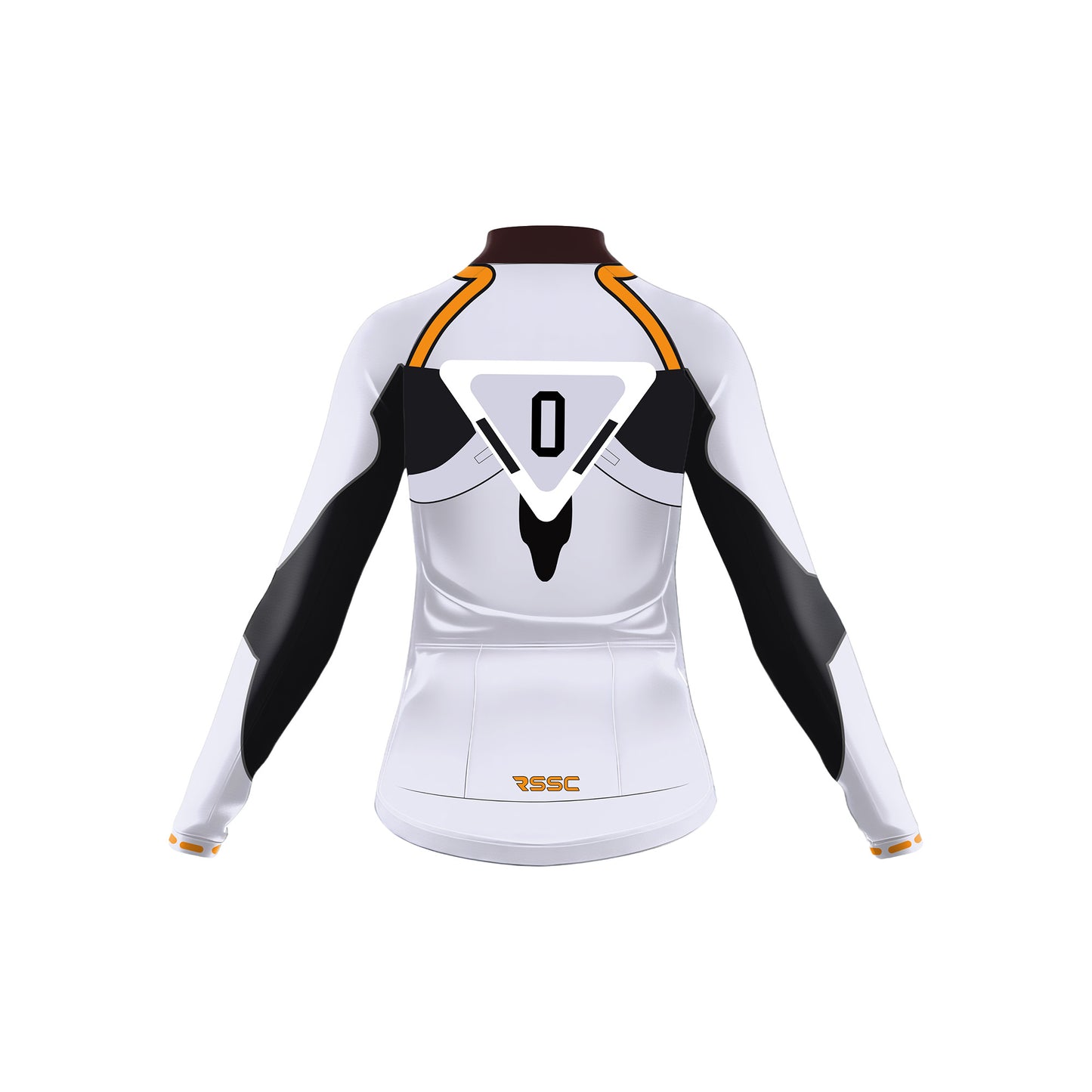White Combat Suit Women's Long Sleeve Cycling Kit
