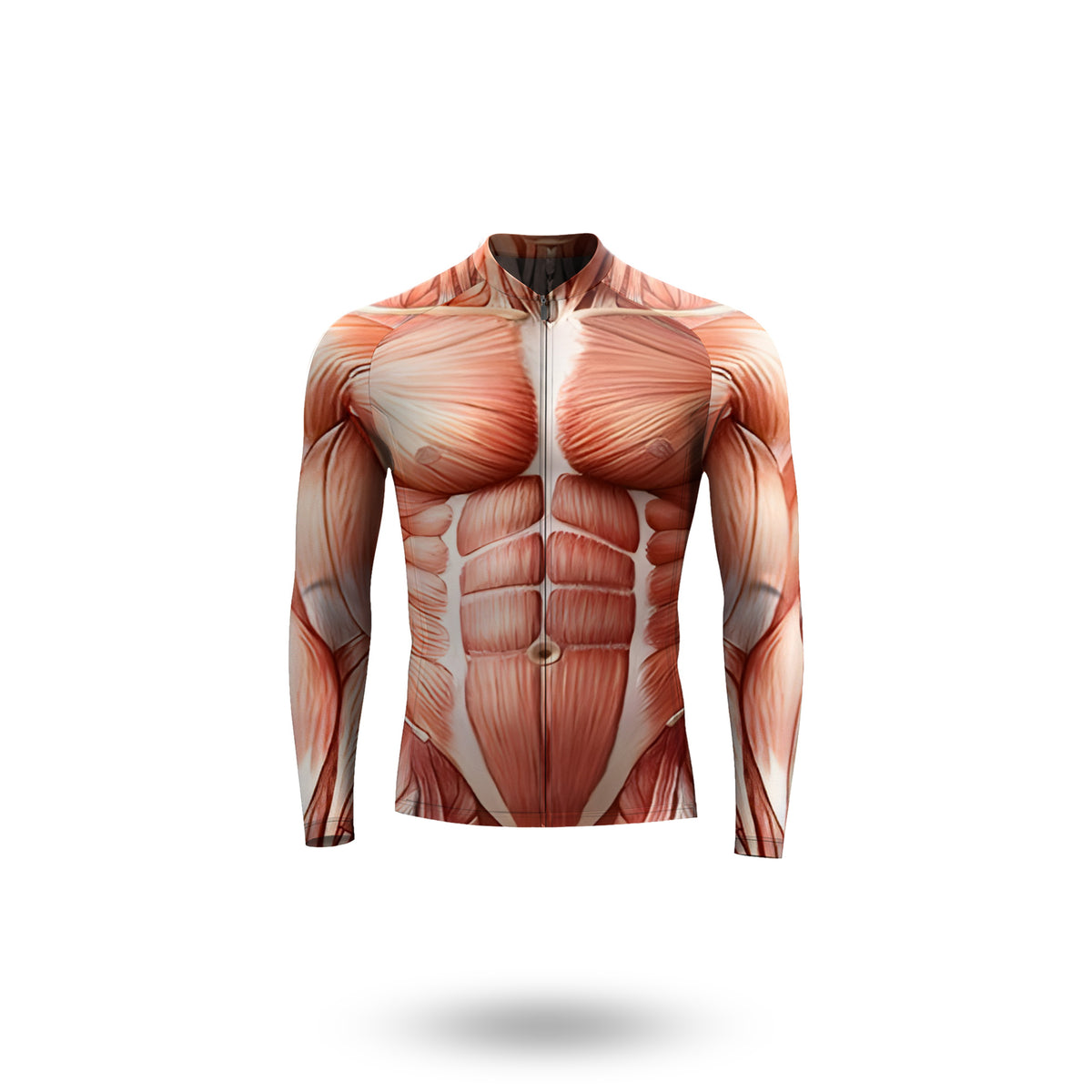 3D 肌肉男士長袖自行車套裝