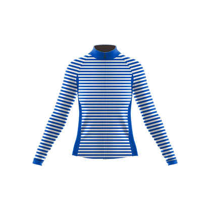 Breton Stripe Women's Long Sleeve Cycling Kit