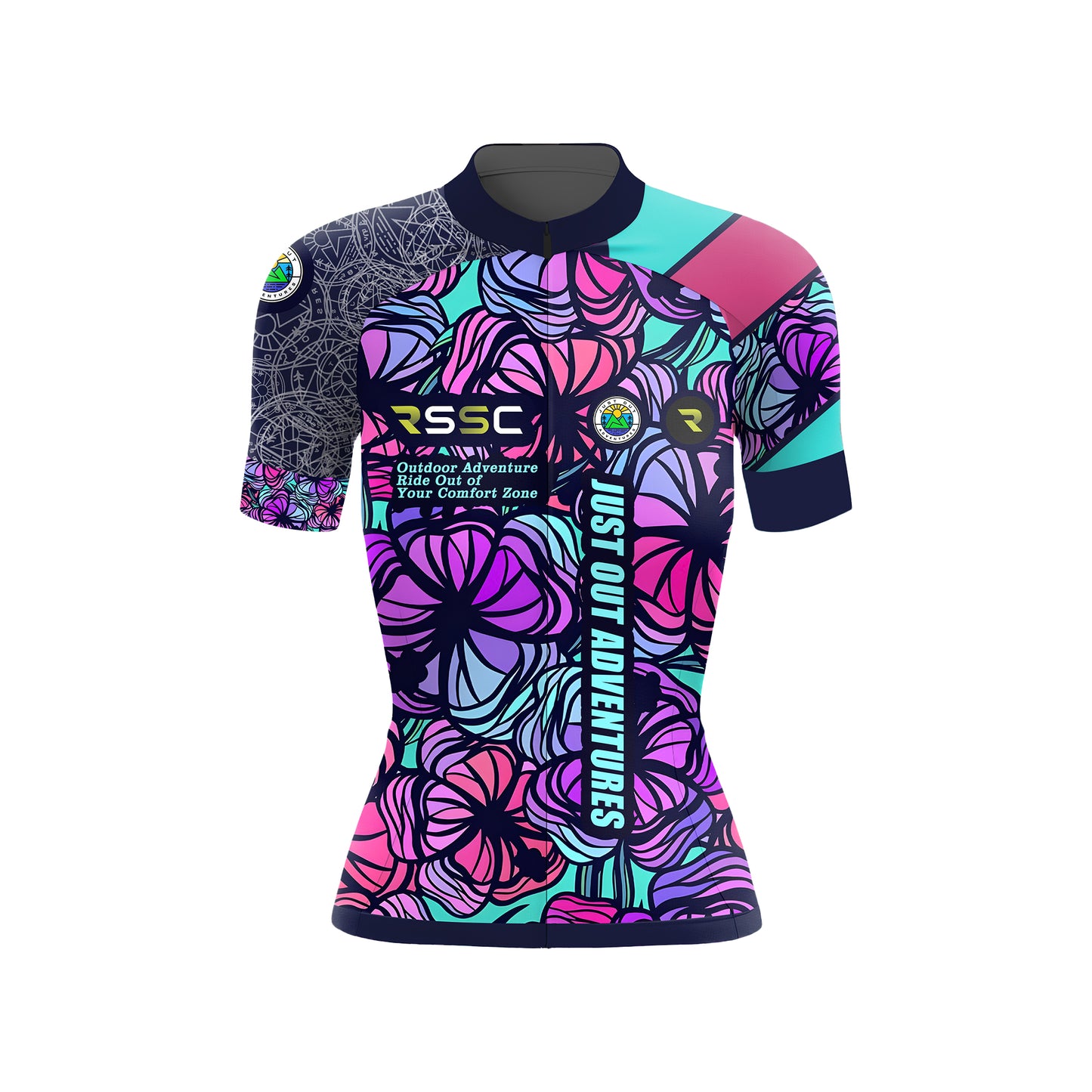 Ensemble de cyclisme à manches courtes pour femme Brooms