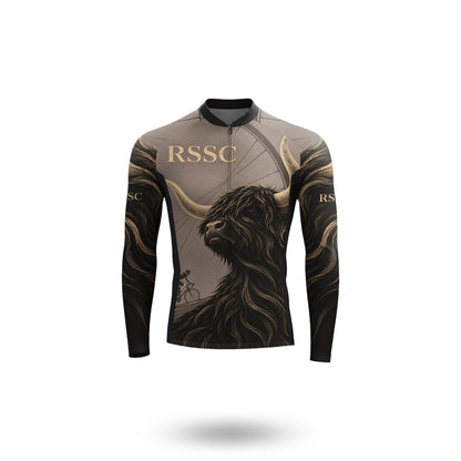 Bone Grab Langarm-Radtrikot für Herren