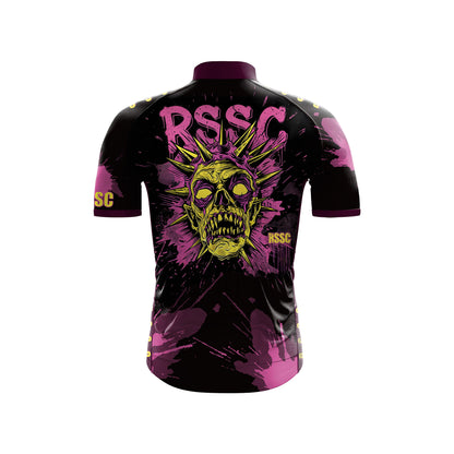 Punk Splatter Men's Short Sleeve Cycling Kit
