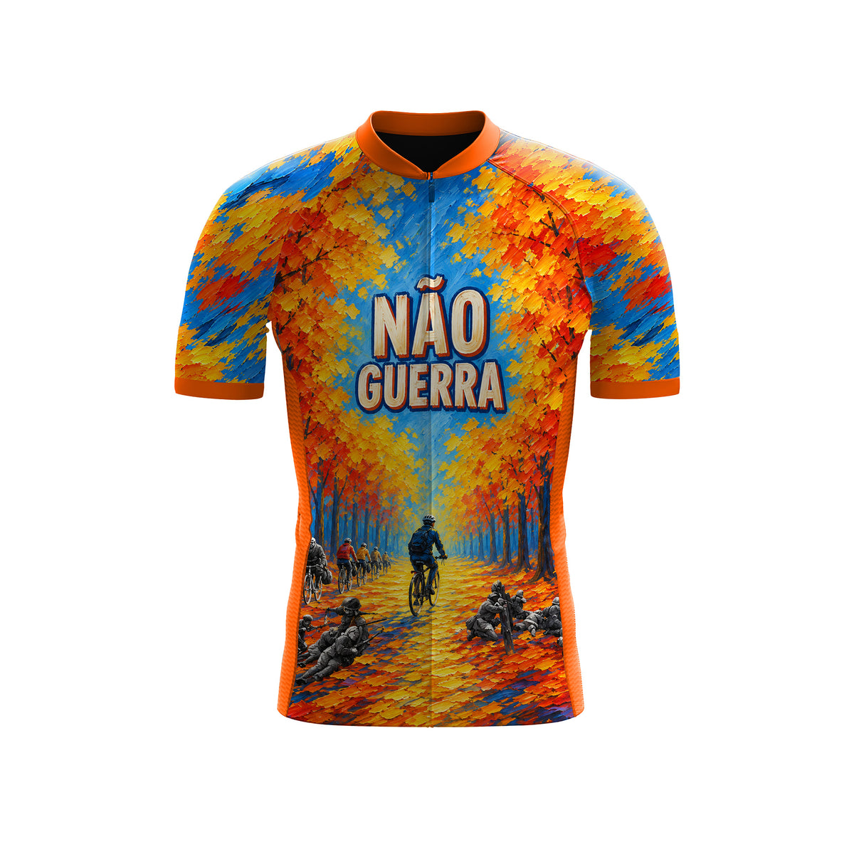 Tenue de cyclisme pour homme à manches courtes « Belgian Surrealismus »