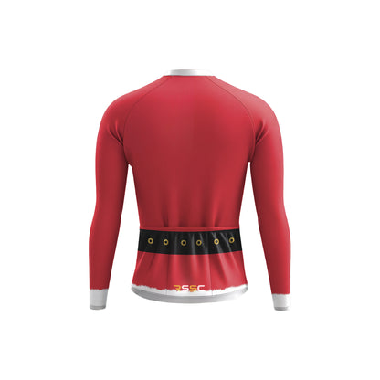 Santa Claus costume Men's Long Sleeve Cycling Kit