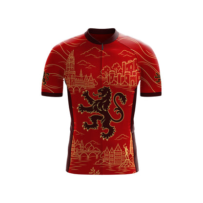 Tenue de cyclisme pour homme à manches courtes « Belgian Surrealismus »