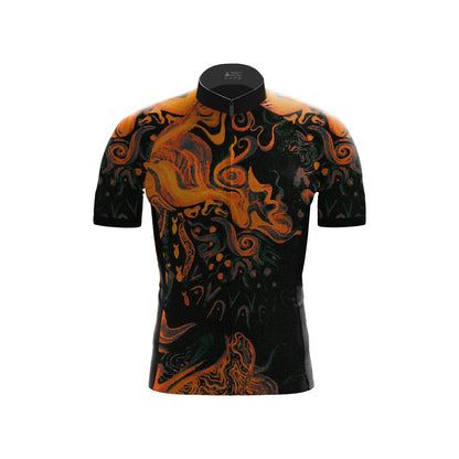 Sun's Embers Men's Short Sleeve Cycling Kit