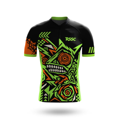 Golden Airds Herren-Radtrikot mit kurzen Ärmeln