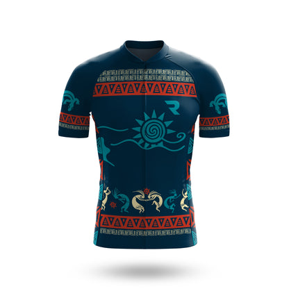 Kokopelli Navy Men's Short Sleeve Cycling Kit