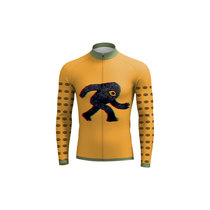 Glitched Gaze Men's Long Sleeve Cycling Kit