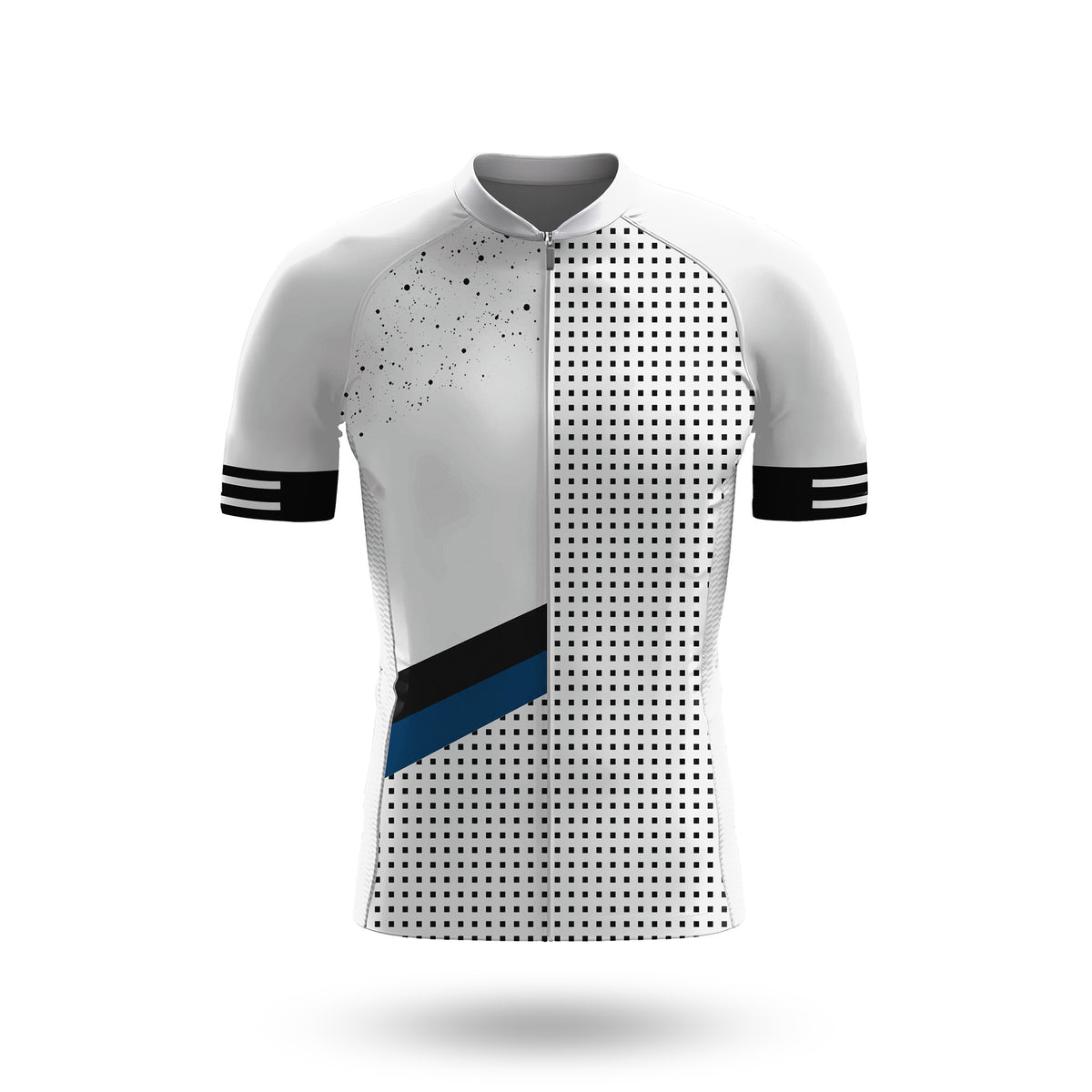 White Classic Men's Short Sleeve Cycling Kit