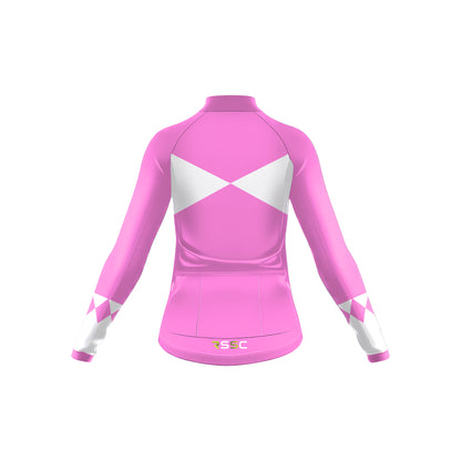 Cycling Rangers Pink Women's Long Sleeve Cycling Kit