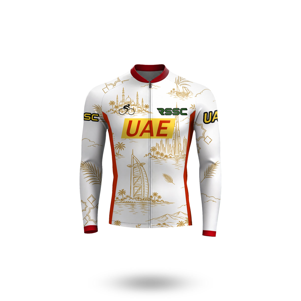 World Imprint — UAE Men's Long Sleeve Cycling Kit