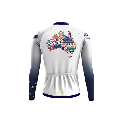Australia Men's Long Sleeve Cycling Kit