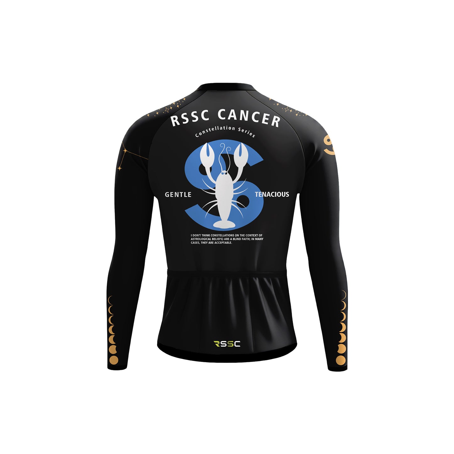 Cancer Men's Long Sleeve Cycling Kit