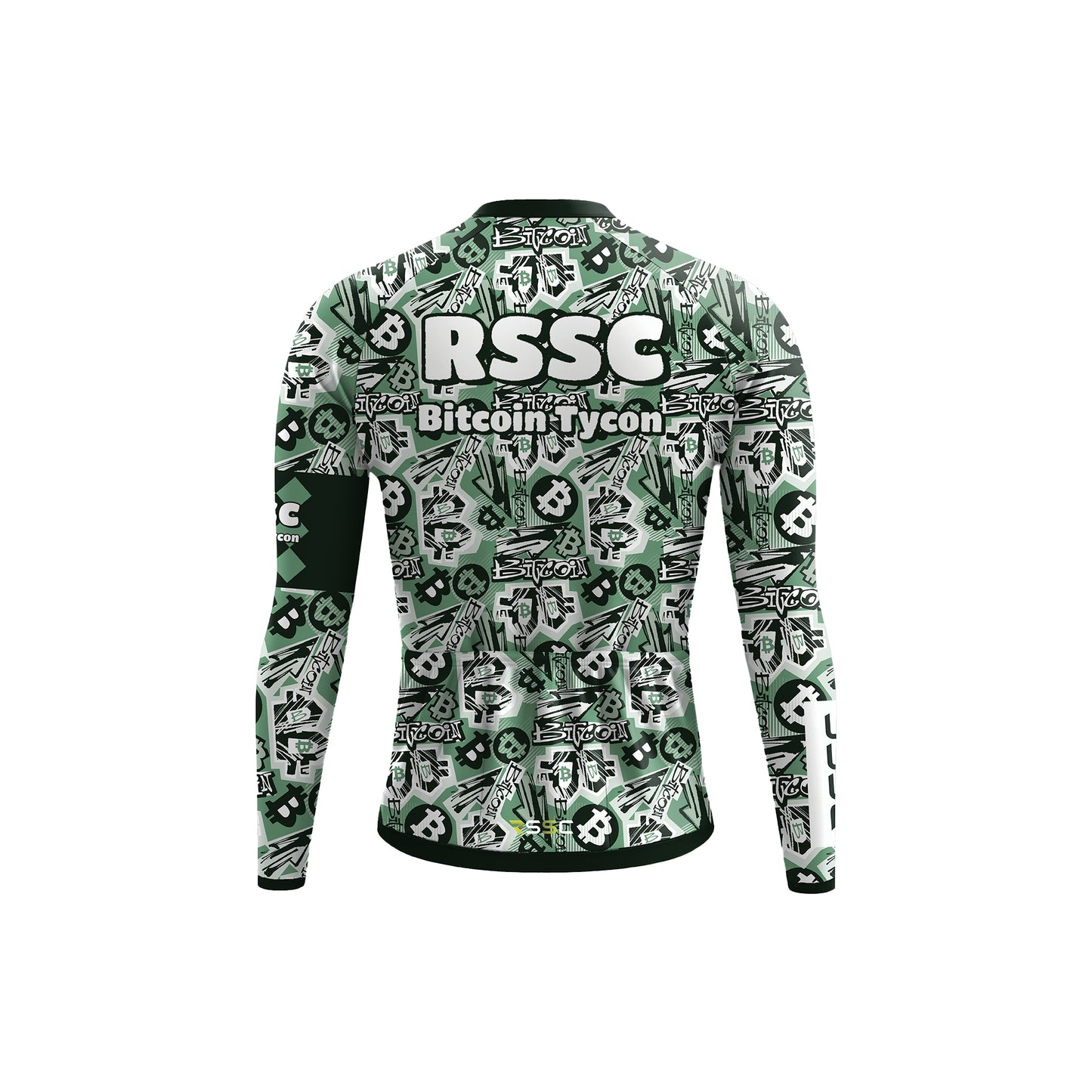 RSSC Bitcoin Graffiti Men's Long Sleeve Cycling Kit