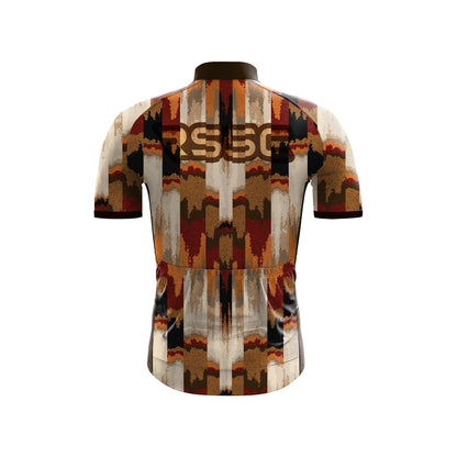 Amber Stratum Men's Short Sleeve Cycling Kit