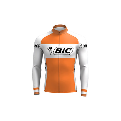 BIC Retro Men's Long Sleeve Cycling Kit