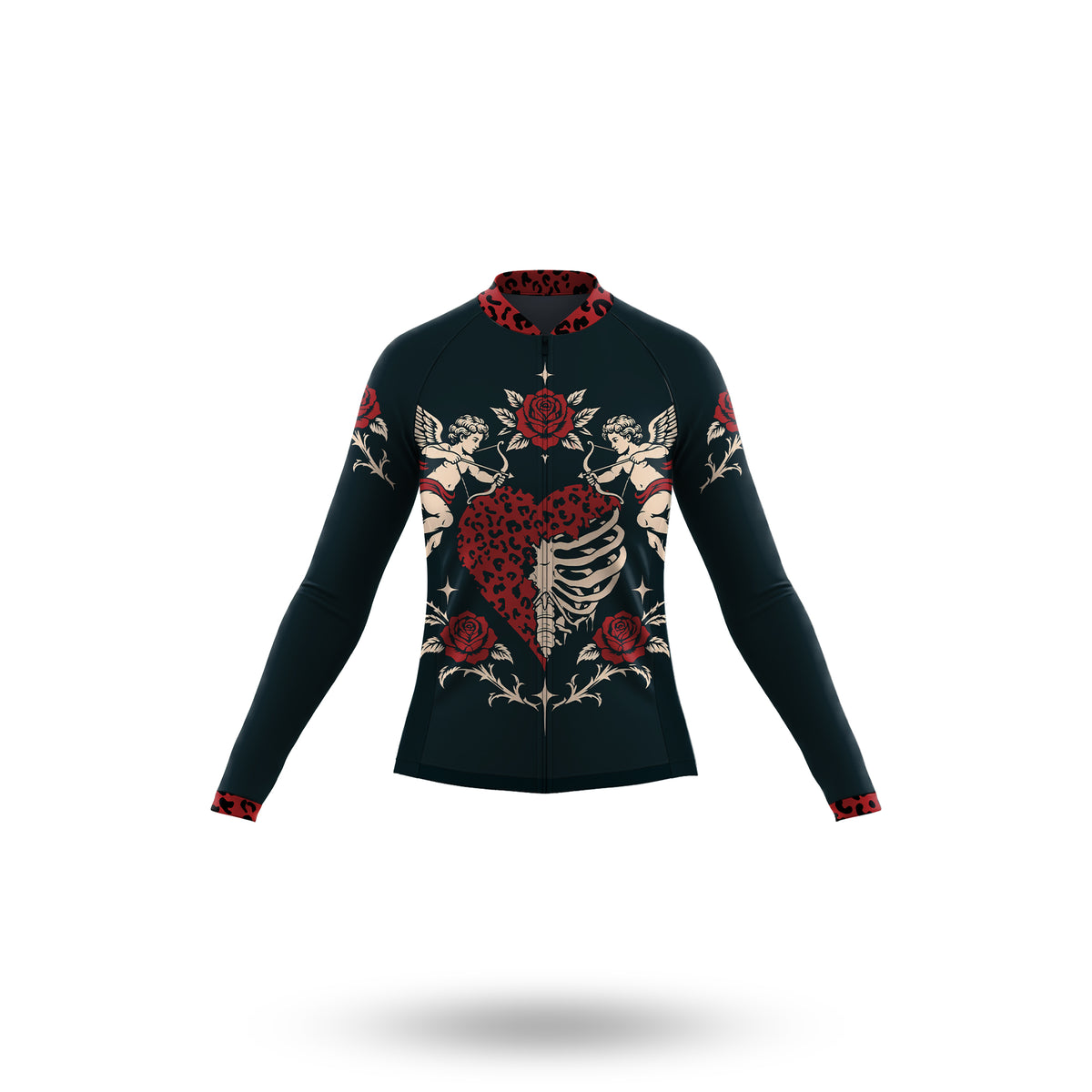 Vintage Cherub Women's Long Sleeve Cycling Kit