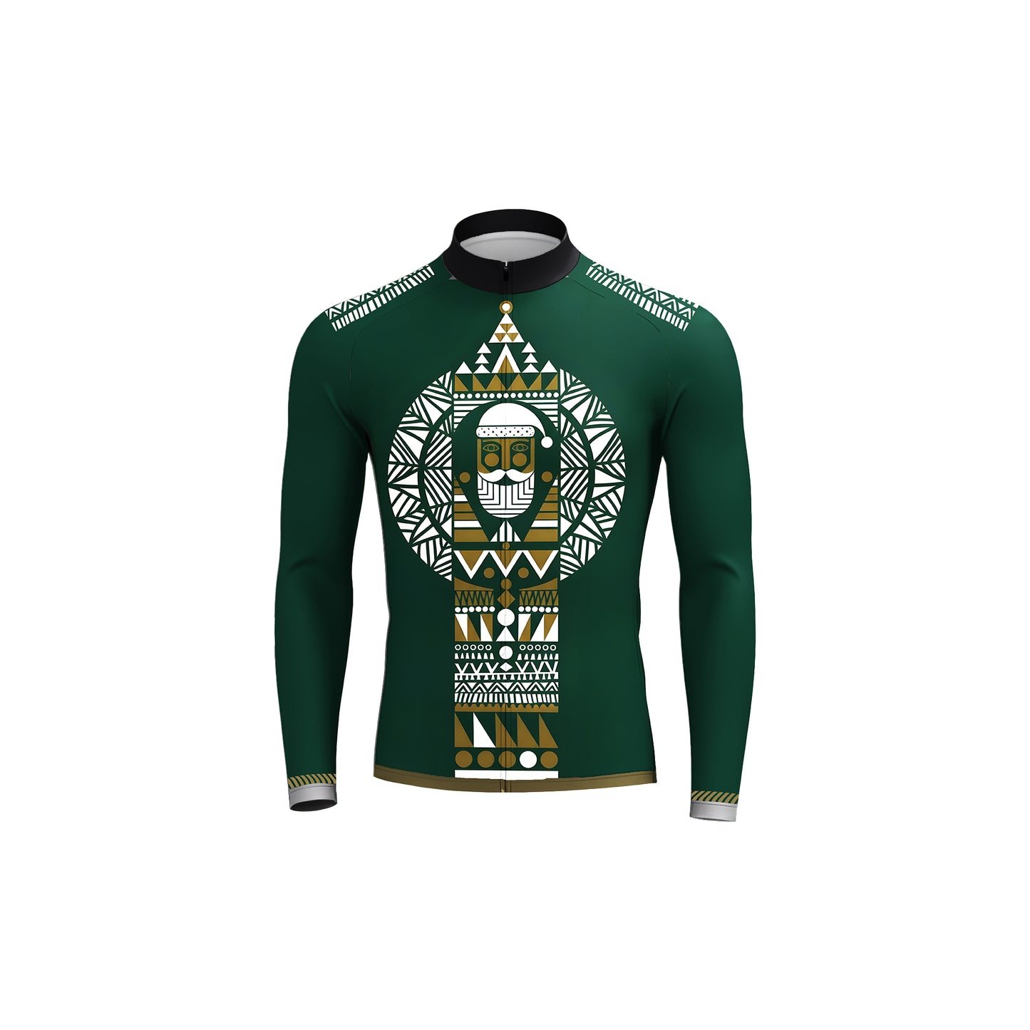 Christmas Totem Men's Long Sleeve Cycling Kit
