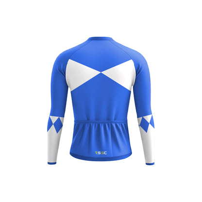 Cycling Rangers Blue Men's Long Sleeve Cycling Kit