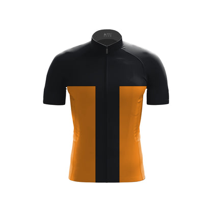 Orange Pulse Men's Short Sleeve Cycling Kit