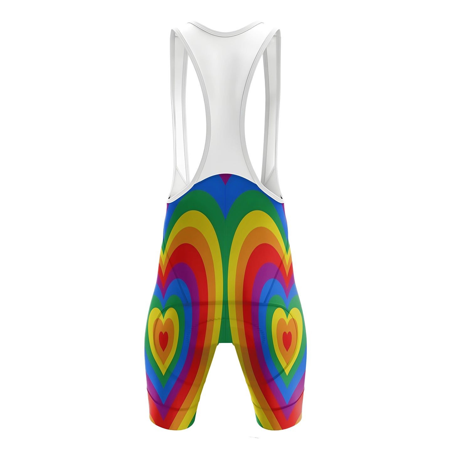 Rainbow Hearts Women's Short Sleeve Cycling Kit